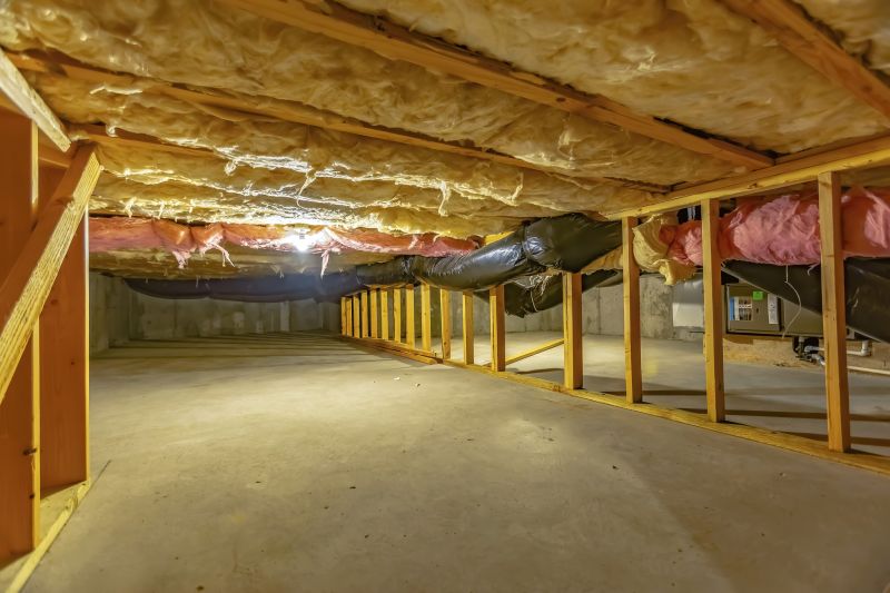 Sealed Crawlspace with Vent Covers